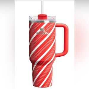 Stanley Candy Cane Striped Tumbler 40oz